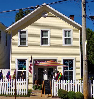 A shop on a sunny day