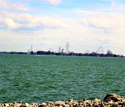 A view of the lake