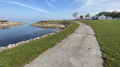 The trail at Clemons Park