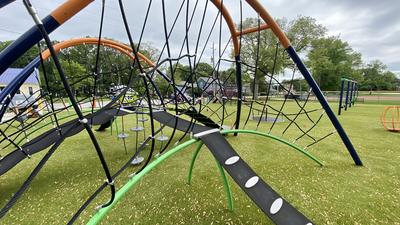 Rope nets for climbing